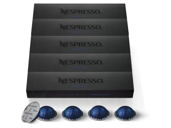 50CT Nespresso VertuoLine Espresso, Diavolitto