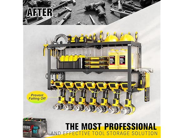Hipidian Power Tool Organizer Wall Mount