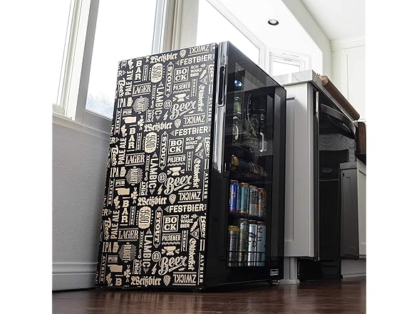 Newair Freestanding Beverage Beer Design Fridge - 126 Cans