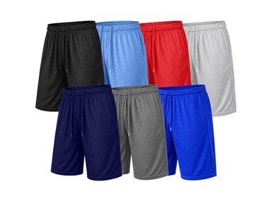 $21.99 5Pk Asst Mens Active Mesh Shorts dealfomo