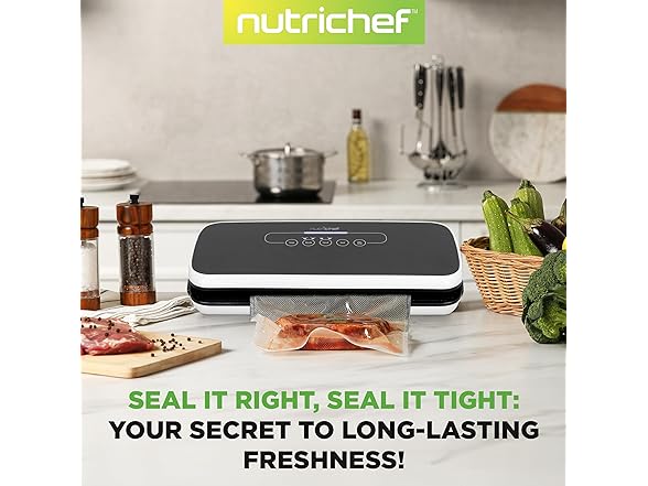 NutriChef Automatic Vacuum Air Sealing Machine