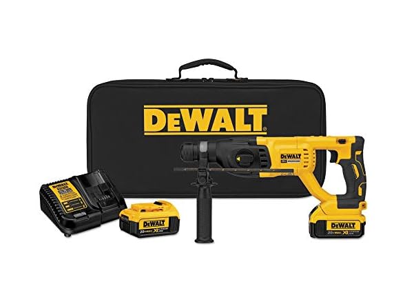 DEWALT DCH133M2 20V Max XR Brushless 1” Hammer Kit