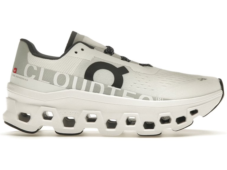 On Running 61.98285 7.5 On Running Cloudmonster Womens Shoes Undyed-White/White