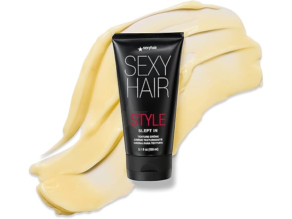 (2 Pack) Sexy Hair Slept In Texture Creme 5.1 oz