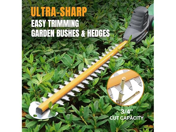 WORKPROX 20V Cordless Pole Hedge Trimmer