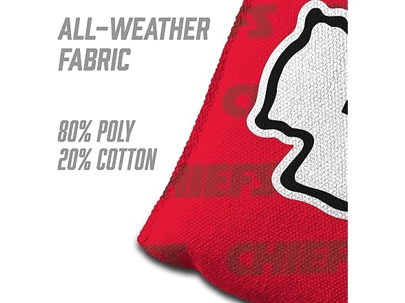 Kansas City Chiefs Cornhole Bags
