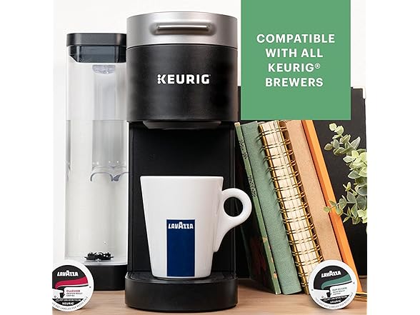 Lavazza Classico Decaf Single-Serve Coffee K-Cups