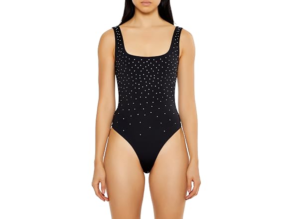 Forever 21 Women Contour Sculpt Bodysuit