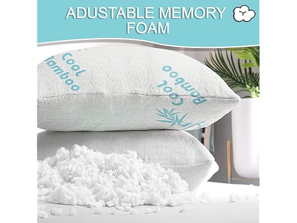 Kova Harper Cooling King Rayon of Bamboo Pillow