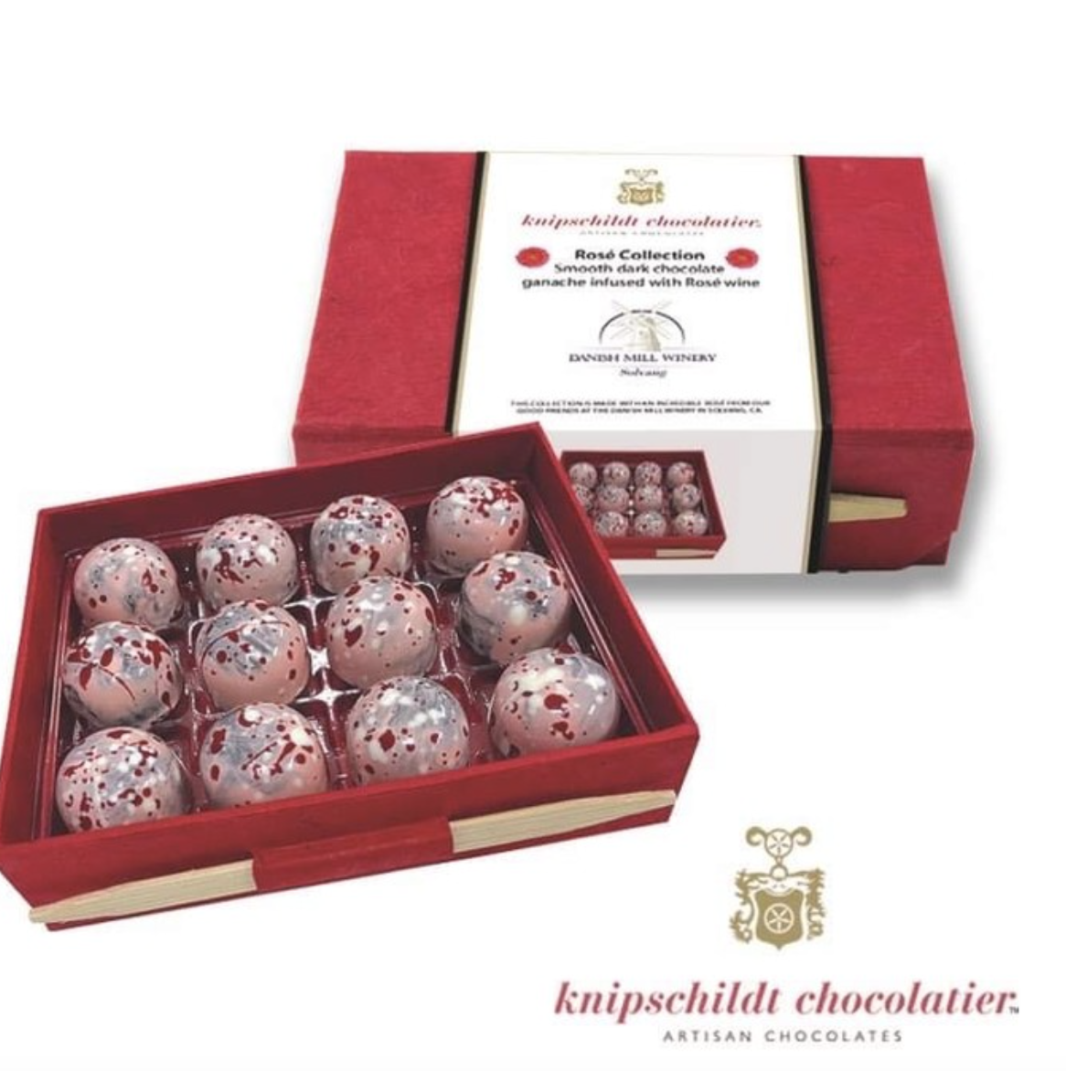 (12 Pc) Knipschildt Chocolatier Rosé Collection - Gallery 3