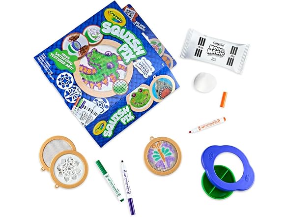 Crayola Crayola Squish Pix, Model Magic Art Kit