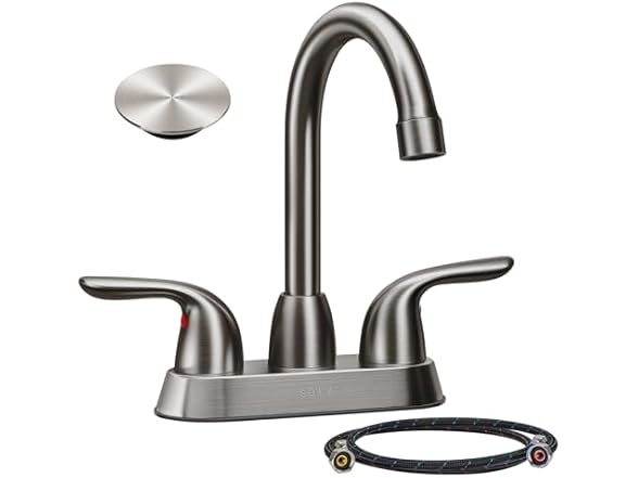SOKA Bathroom Sink Faucet for 3 Hole, 4"
