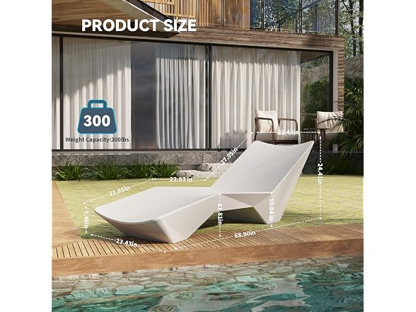 FHVIT In Pool Lounge Chair - Gallery 3