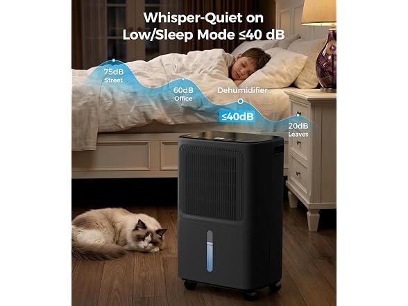 VEAGASO 2,800 Sq.Ft Dehumidifier