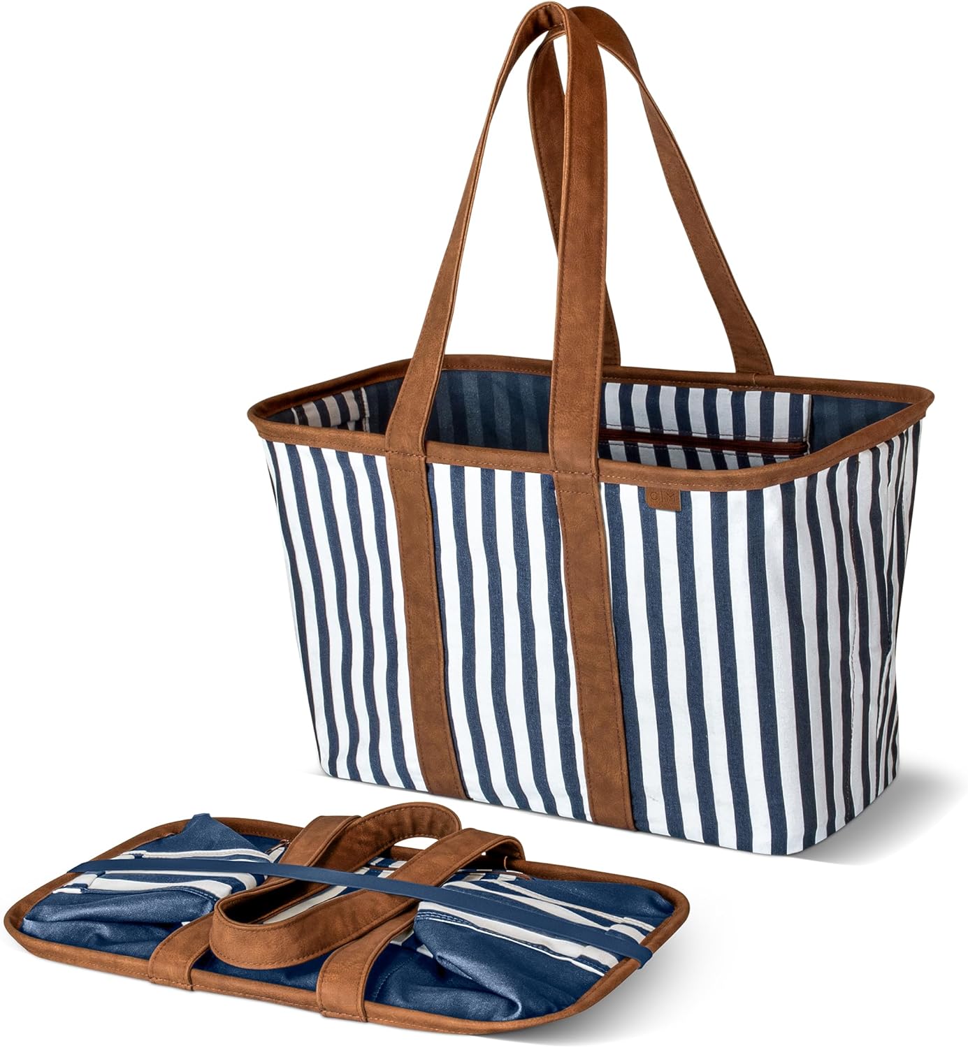 CleverMade Collapsible LUXE Tote, 30L Foldable - Gallery 6