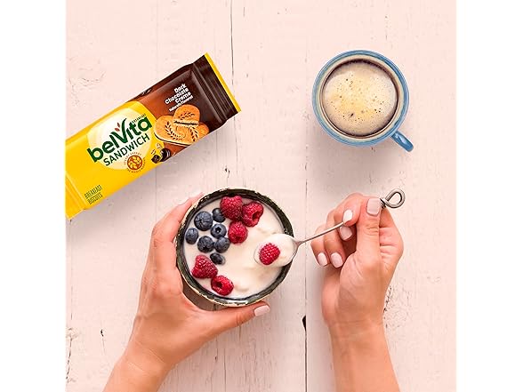12PK belVita Breakfast Sandwich Dark Chocolate Creme