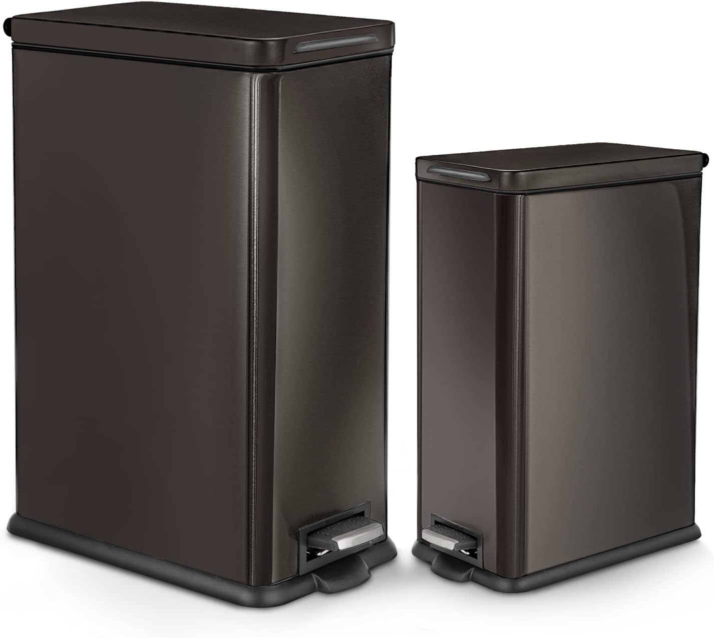 8 & 2.5 Gallon Slim Trash Can Set - Gallery 7