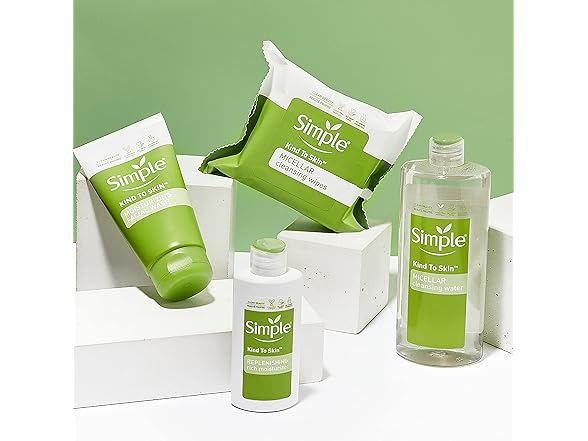 Simple Kind to Skin Facial Wipes Gentle