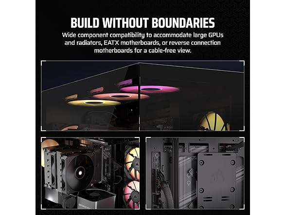 CORSAIR 3500X Mid-Tower ATX PC Case - Black