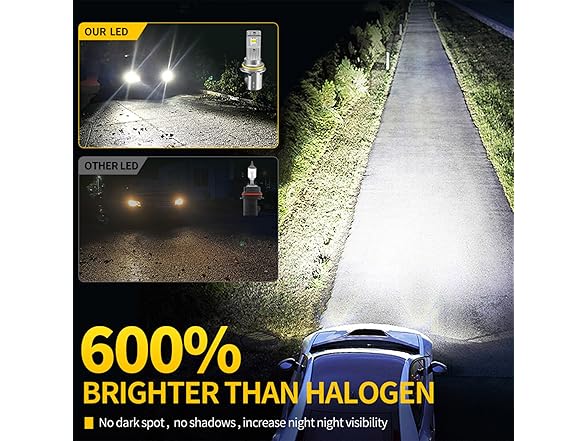 Aunvista 9004 Light Bulb 30000LM 2pk