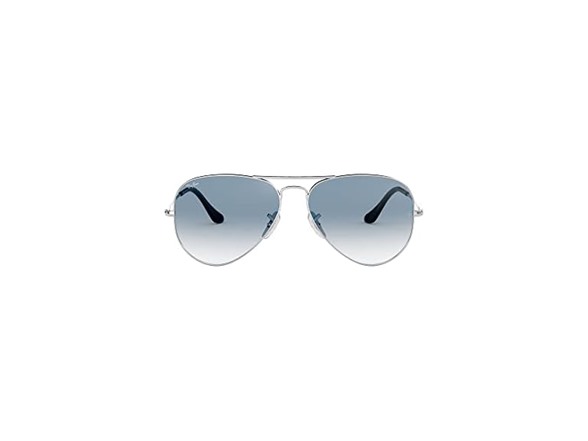 Silver/Clear Gradient Blue