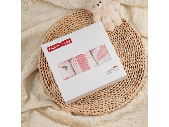 3 Pack Baby Swaddles