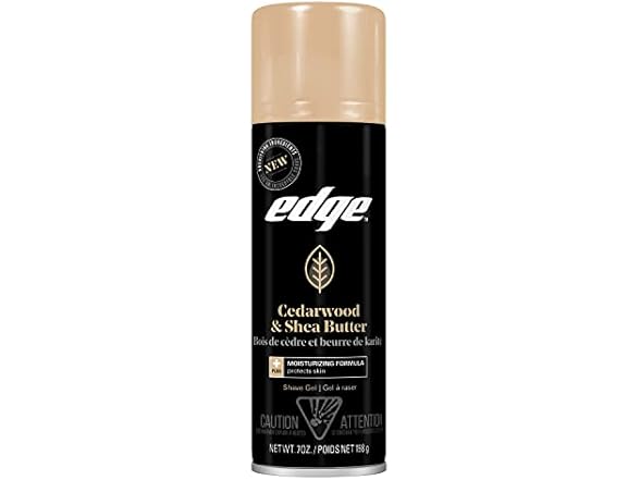 Edge Cedarwood & Shea Butter Shave Gel