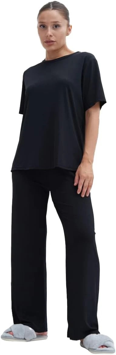 Talmont Womens Pajama 2pc Lounge Set - Gallery 10