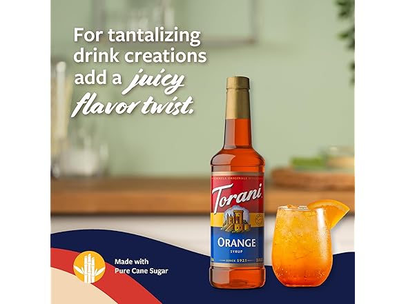 Torani Orange Syrup, 25.4oz