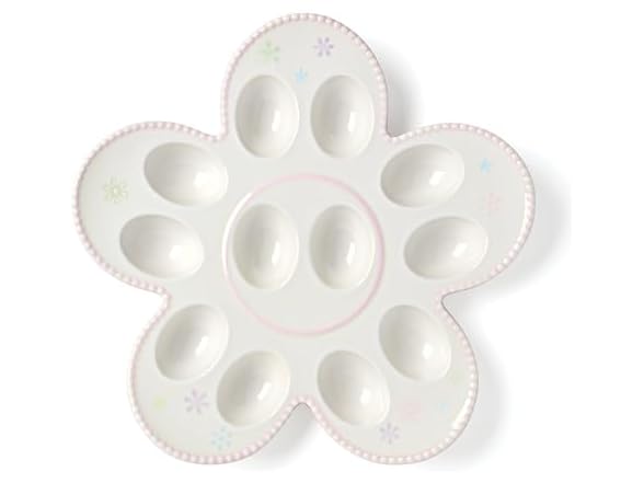 Oneida Bunny Hop Easter Egg Platter