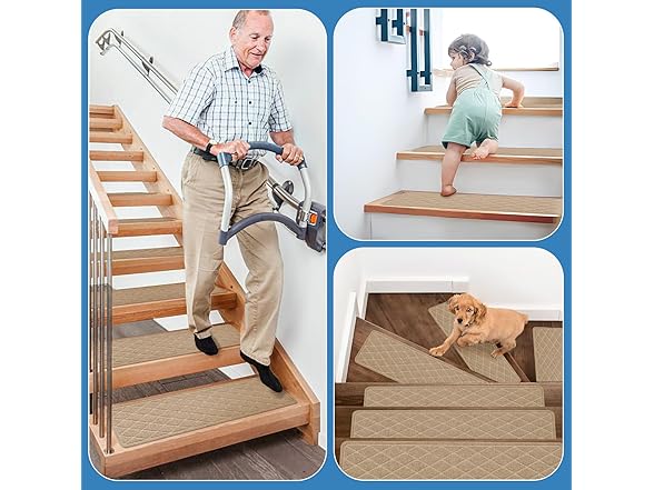 Safotad Non-Slip Stair Treads