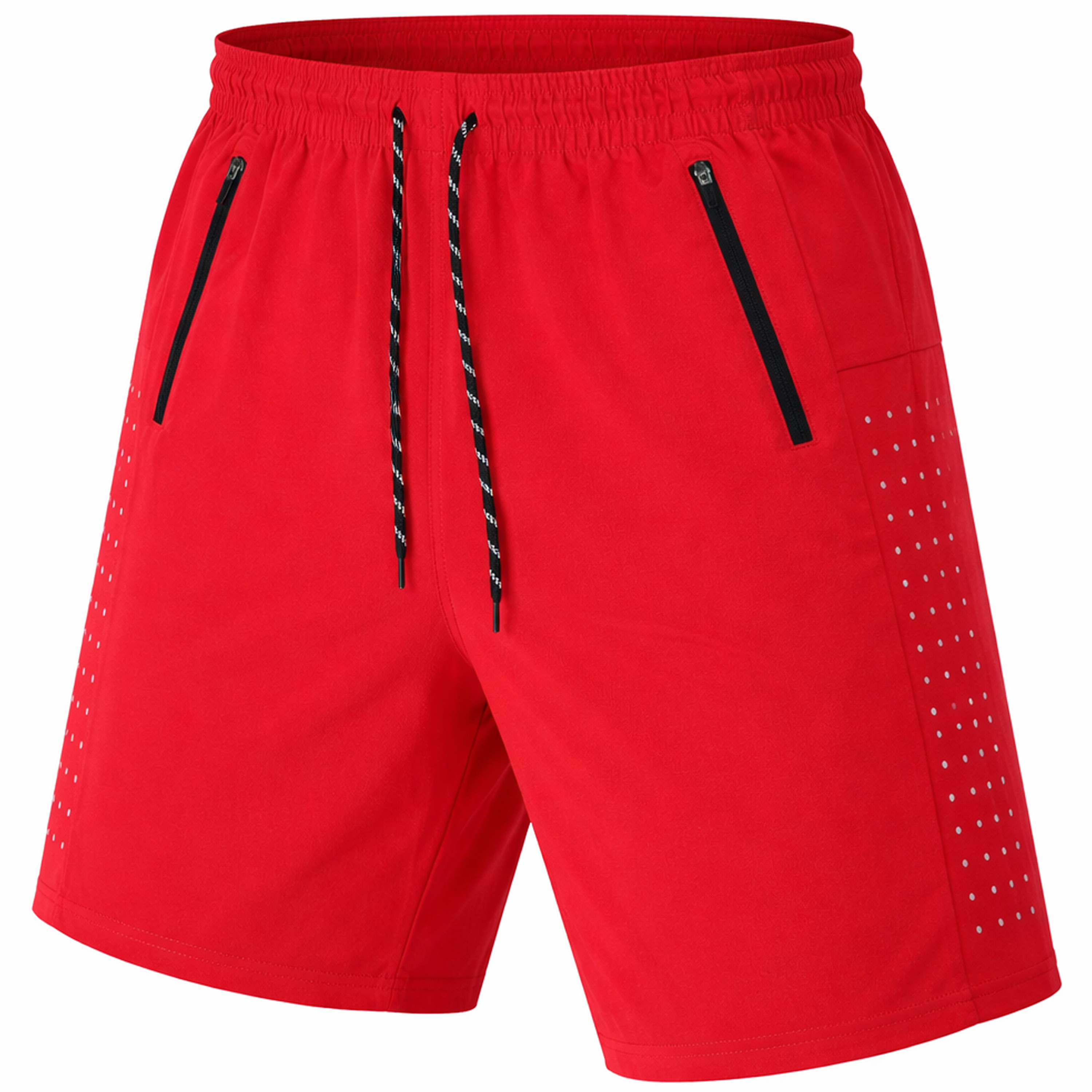 Mens Training Shorts w/ Dotted Trim (S-2XL) - Gallery 35
