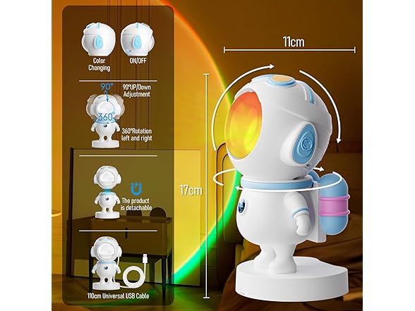 XEBKOR W0062 Sunset Lamp Projector