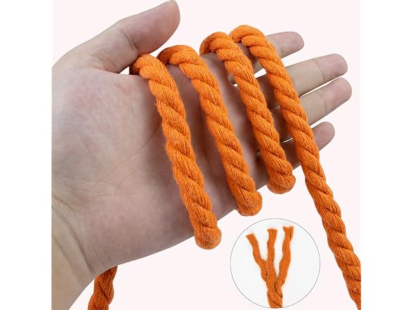 Thick Macrame Cord 10mm x 32.8 Feet Macrame