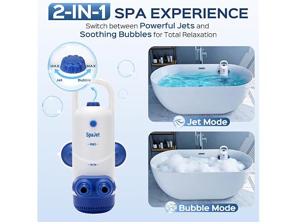 DOWENTO Bath Jets for Tub Deep Blue