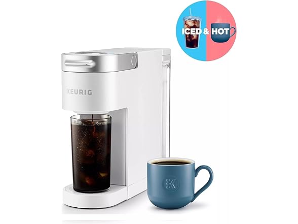 Keurig KIPK900FWH K-Iced Plus Single Serve Coffee Maker