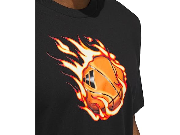 adidas On Fire Basketball Tee (2XL)