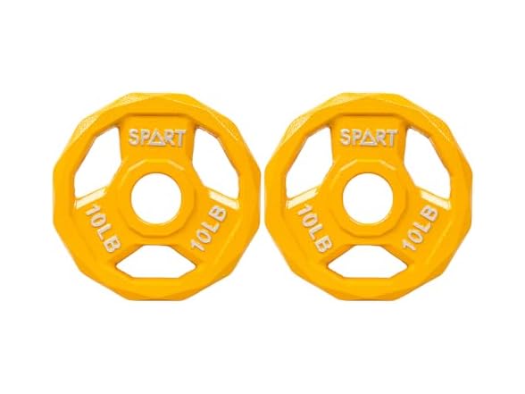 SPART Weight Plate 2-Inch Cast 10LB Pair