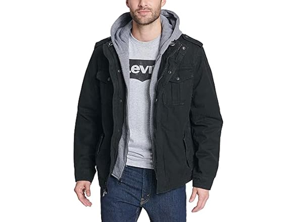Levi's Mens Two-Pocket Hoodie (S)
