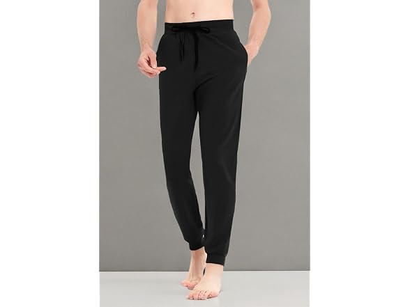 Idtswch Men (XL) Inseam Sweatpants Pants Black