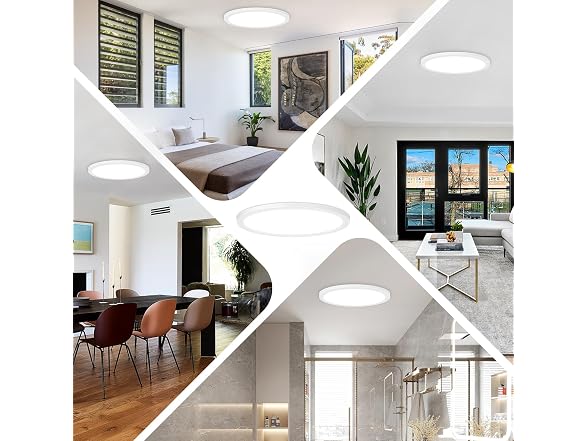Brightever B0G76P78NN 1-Pack LED Flush Mount Ceiling