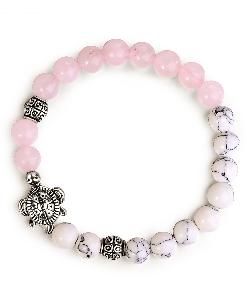 Genuine Quartz And Turtle Bracelet - Gallery 6