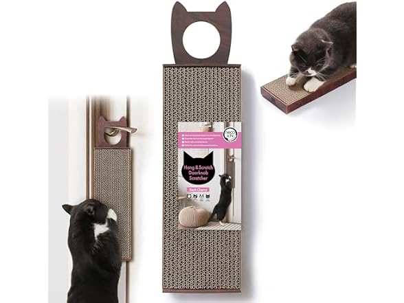 Necoichi Cardboard Hang & Scratch