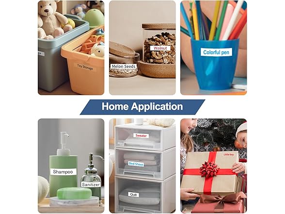 Home Colortly Compatible Dymo Label Maker