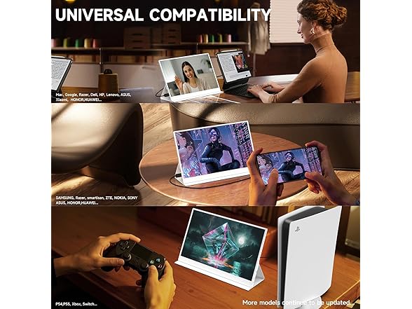 QAF 15.6" FHD Portable Monitor