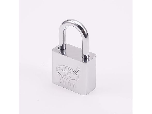 MroMax Iron Keyed Padlock, 1.18" Wide Anti Alike