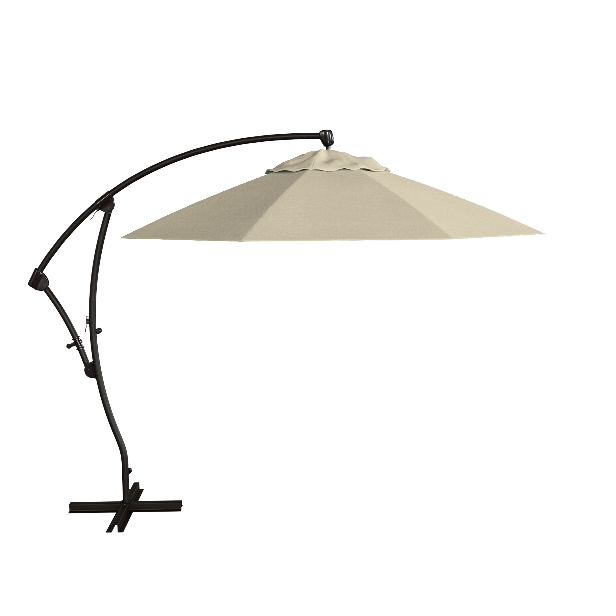 CA 9'Rd Cantilever Umbrella, Solution Dyed Fabric - Gallery 23