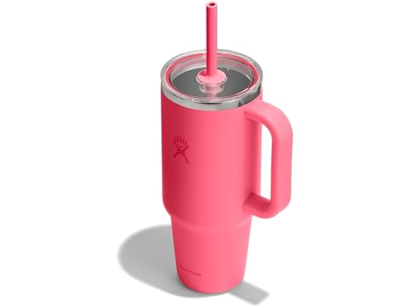 Hydro Flask 40oz Clear Lid Travel Tumbler - Popstar Pink