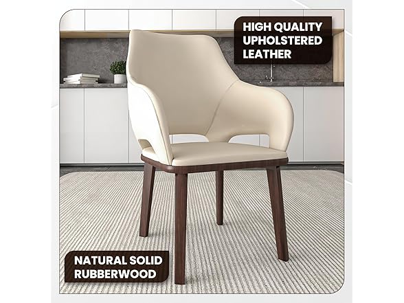 LeisureMod Vivara Dining Chair