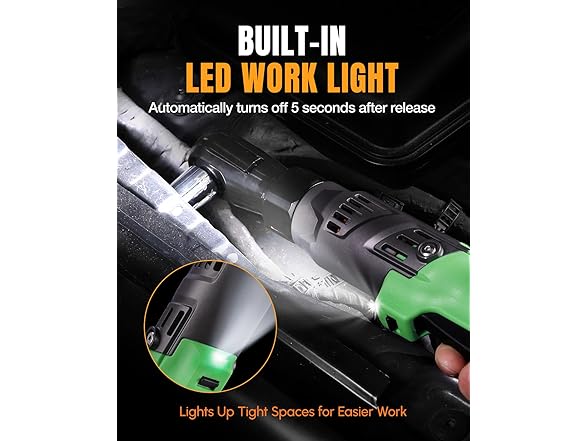 WORKPROX 3/8 Electric Ratchet Set